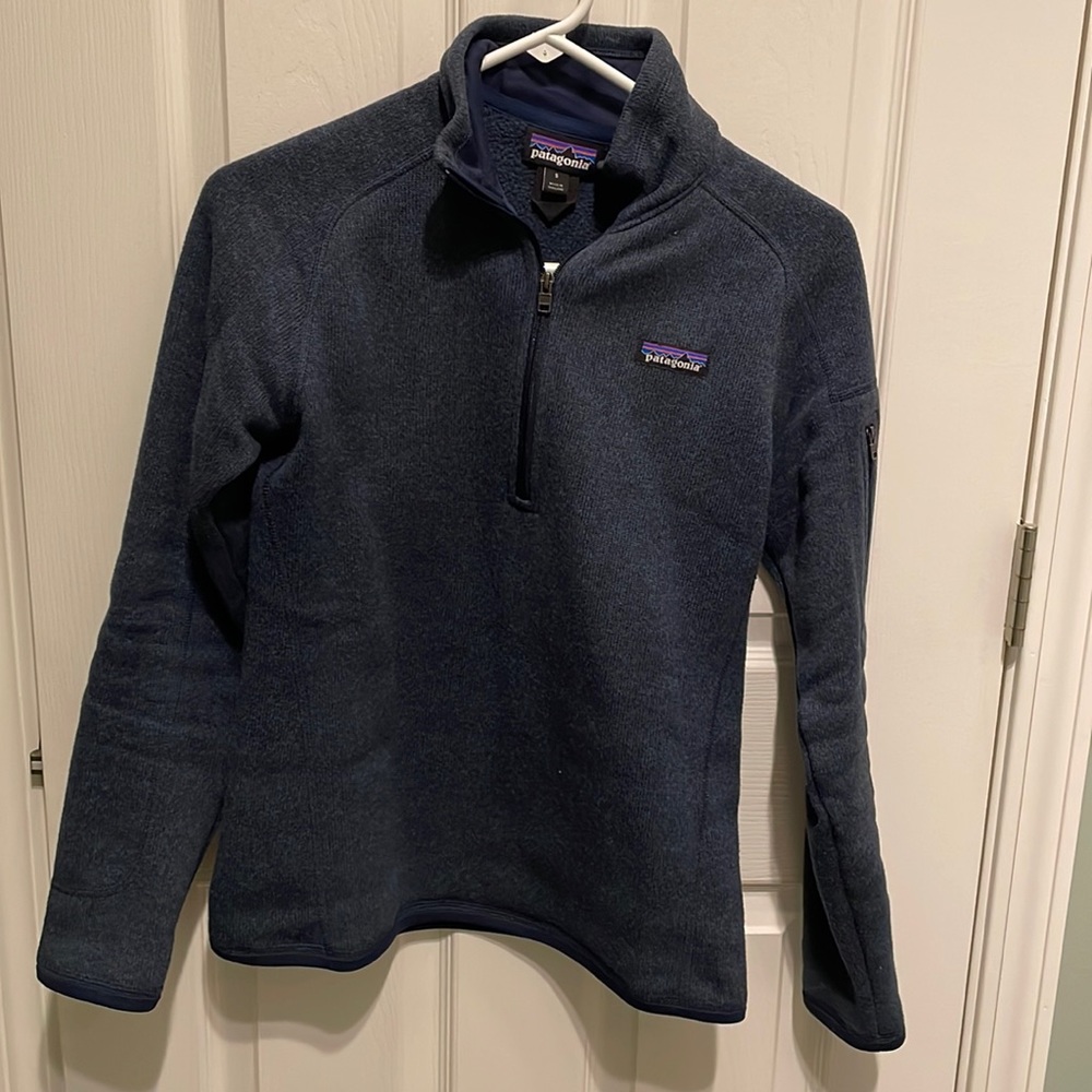 Patagonia Better Sweater. Color navy. Size small. Excellent used condition.